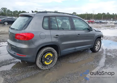 2018 Volkswagen Tiguan Limited 2.0T из США, поврежденный, VIN WVGAV7AX2JK002022